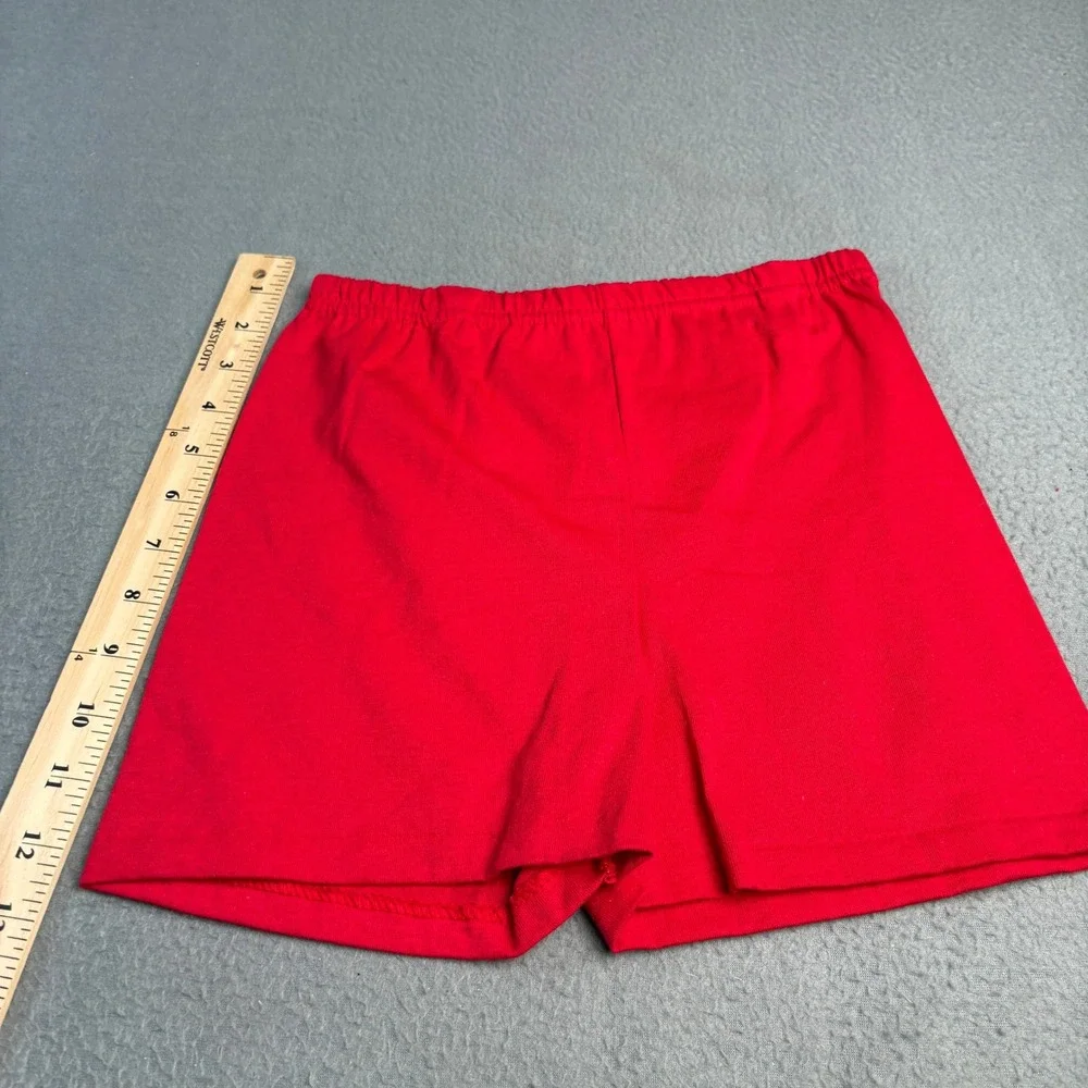 Vintage Chicago Bulls Kids T-Shirt and Shorts Set Size 7 Made in USA Red White